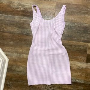 plaid urban outfitters dress